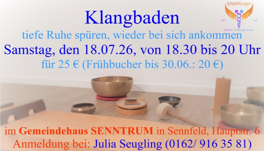 Klangbaden Sennfeld Entspannung