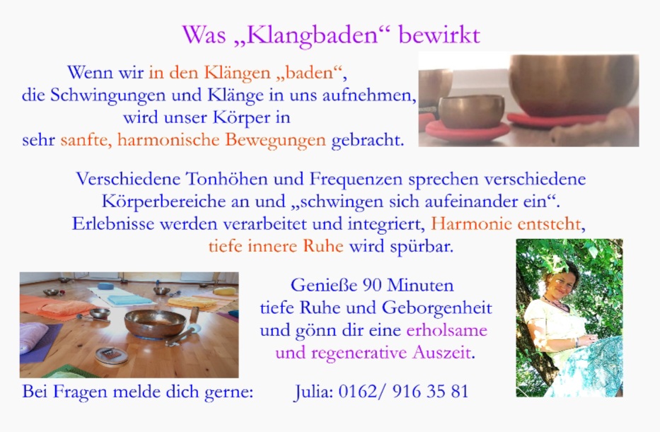 Klangabend Schweinfurt Tiefenentspannung